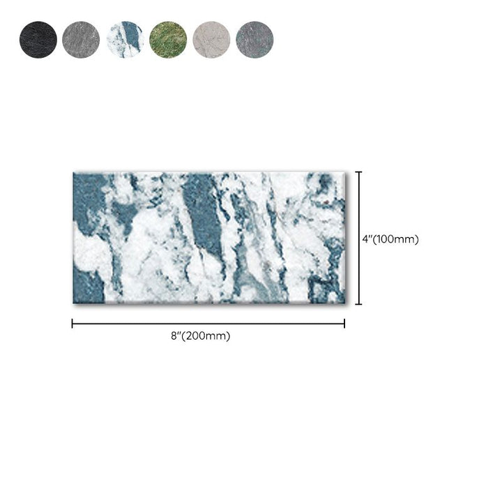 Lisslune | Modern Peel & Stick Subway Tiles PVC Wallpaper for Kitchen Backsplash