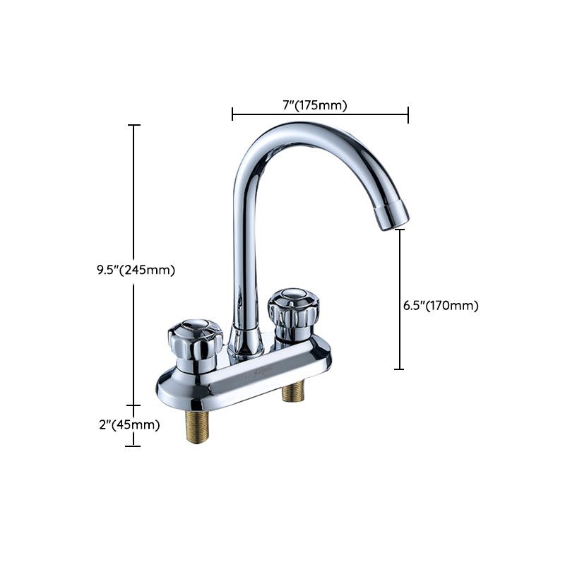 Lisslune | Drehauslauf Centerset Faucet contemporary brass bathroom faucet