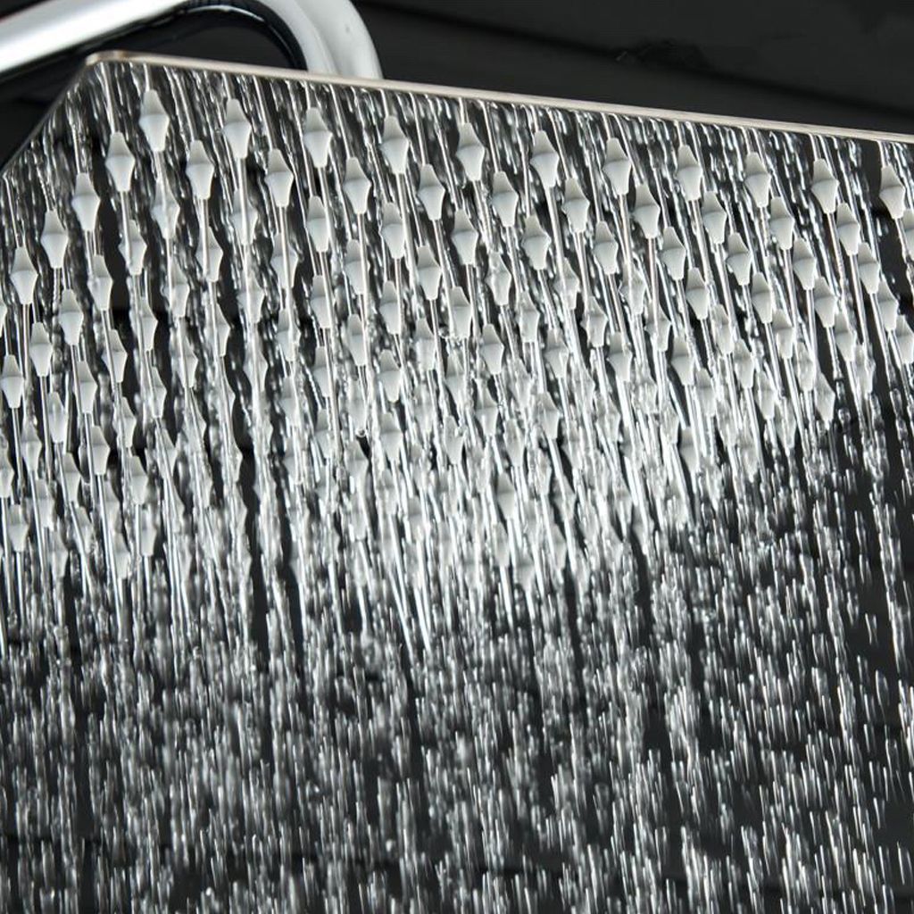 Lisslune | Stainless Steel Showerhead Combo Modern Fixed Showerhead for the Bathroom