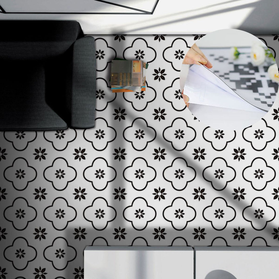 Lisslune | Mosaic tiles peel and stick wall tile modern PVC wallpaper with waterproof