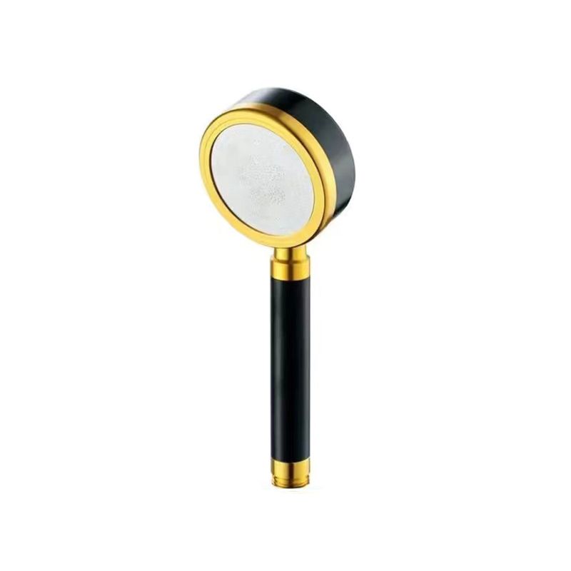 Lisslune | Luxurious Shower Head Color Block Adjustable Water Flow Round Hand Shower