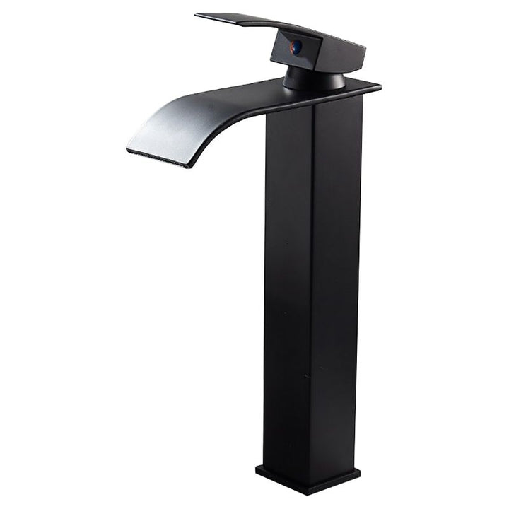 Lisslune | Vessel Sink Faucets Single Lever Mixer Modern Faucets for the Bathroom