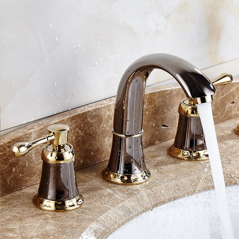 Lisslune | Contemporary Tub Faucet Trim Deck Mount Tub Faucet Trim for Bathroom