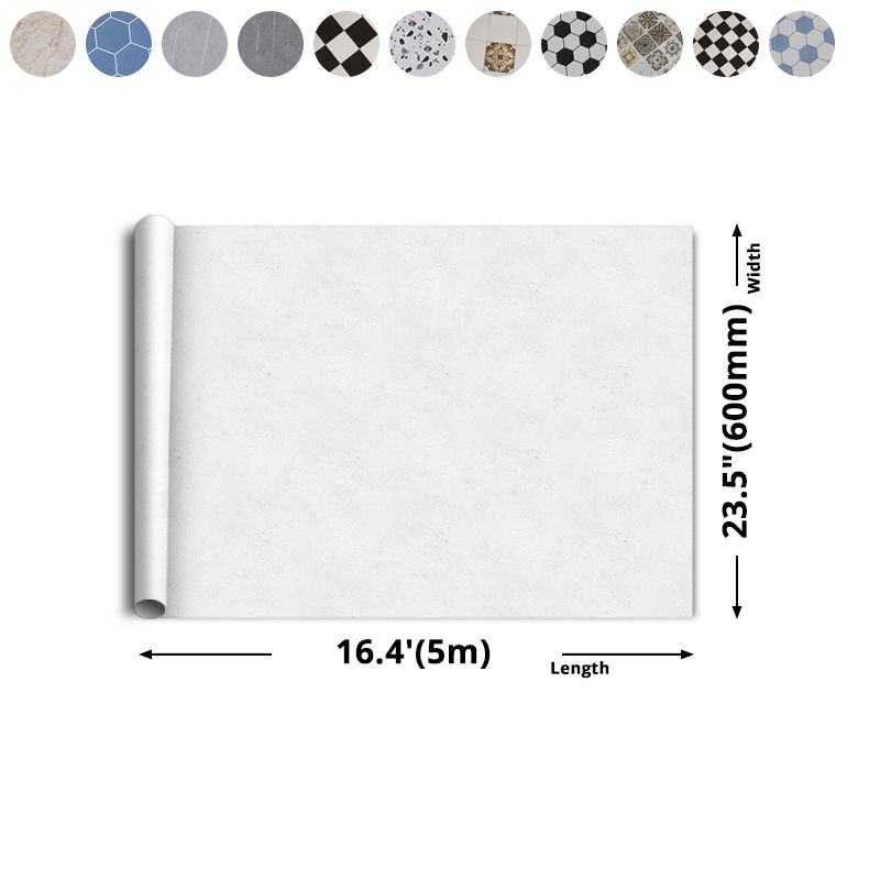 Lisslune | Modern PVC flooring Peel and Stick porcelain tile look vinyl plank flooring