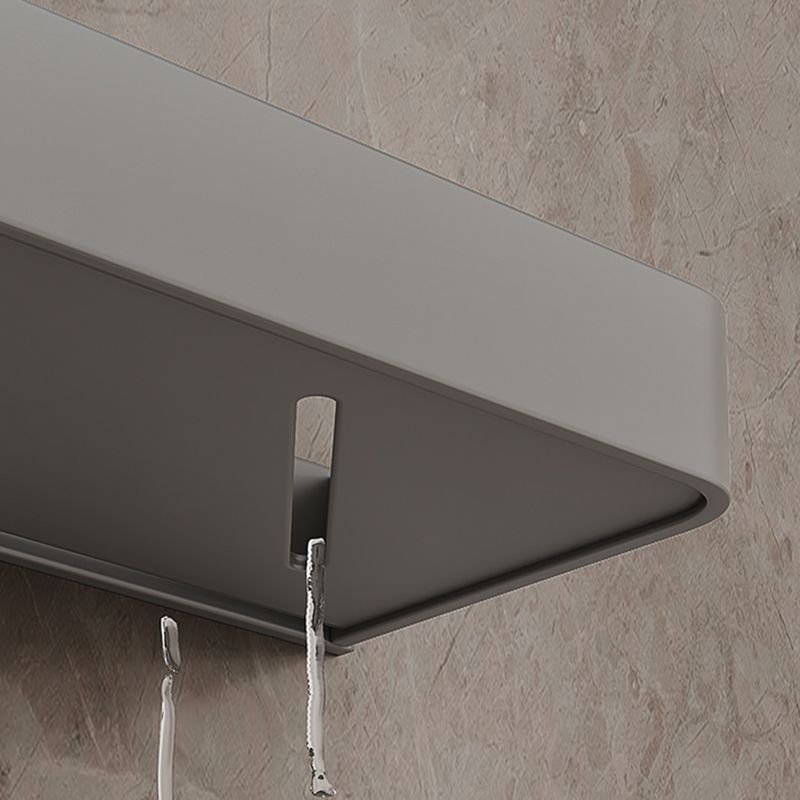 Lisslune | Minimalist Matte Metal Bathroom Accessory Set Modern Bathroom Shelf