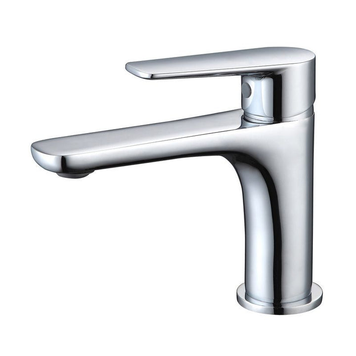 Lisslune | Light Luxury Sink Faucet with Lever Handle Single Hole Bathroom Faucet