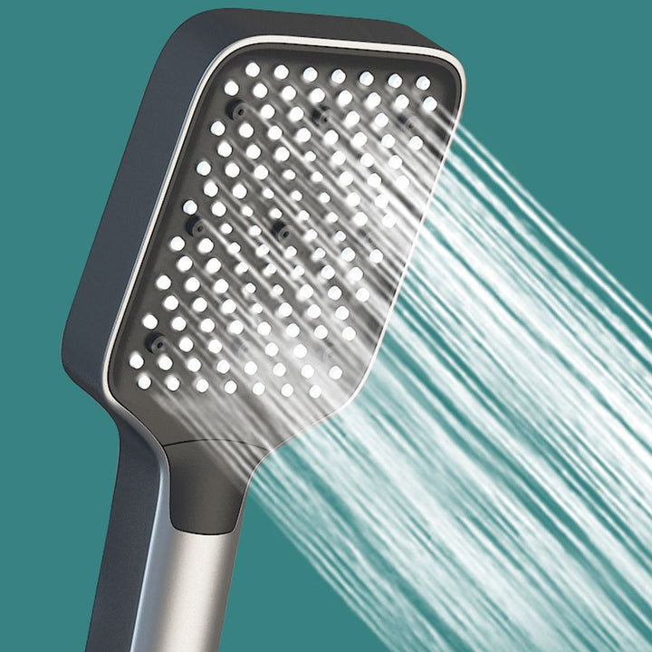 Lisslune | Push-button shower system wall mounting hand shower square shower system with shower hose