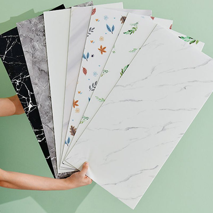 Lisslune | Modern Bathroom Wall Tile Peel and Stick Waterproof Artificial Ceramic Tile