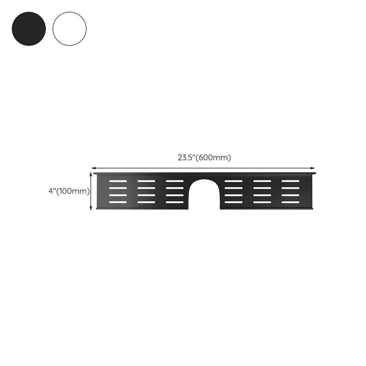 Lisslune | 2-piece modern bathroom hardware set bathroom shelf made of aluminum
