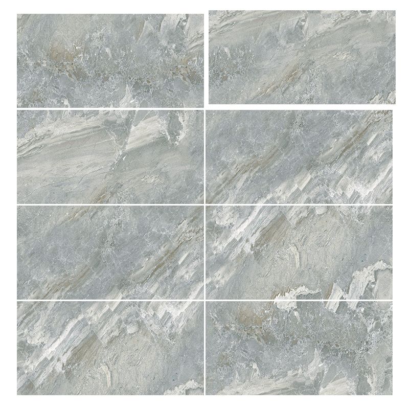 Lisslune | Modern Peel and Stick Splash Guard PVC Rectangular Wallpaper for the Shower