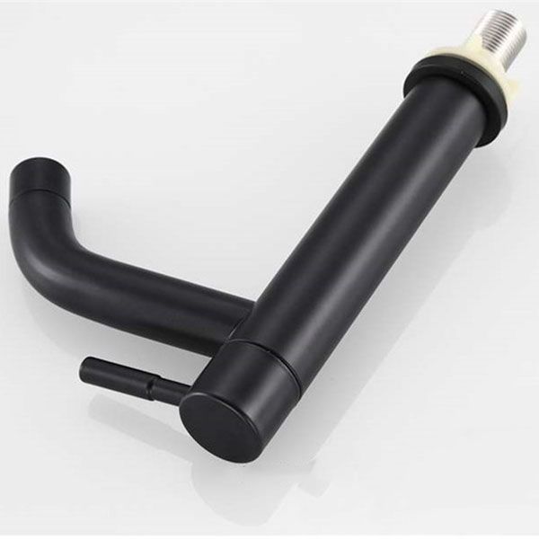 Lisslune | Industrial Vessel Fitting Stainless Steel Lever Handle Basin Mixer