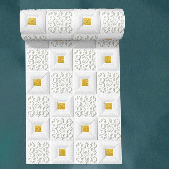 Lisslune | 3D Wall Panel Modern Style Minimalist Home Living Room Wall Shelf