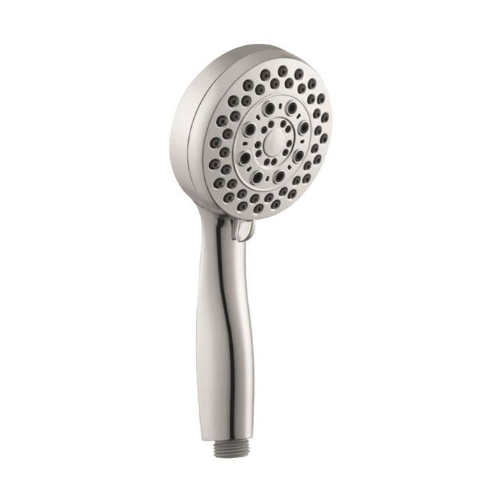 Lisslune | Silver Dual Shower Head Round Rainfall Wall-Mounted Shower Head
