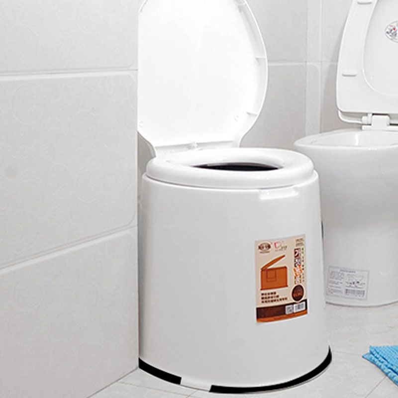 Lisslune | Modern Plastic Floor-Mounted Toilet Bowl with Seat for the Bathroom
