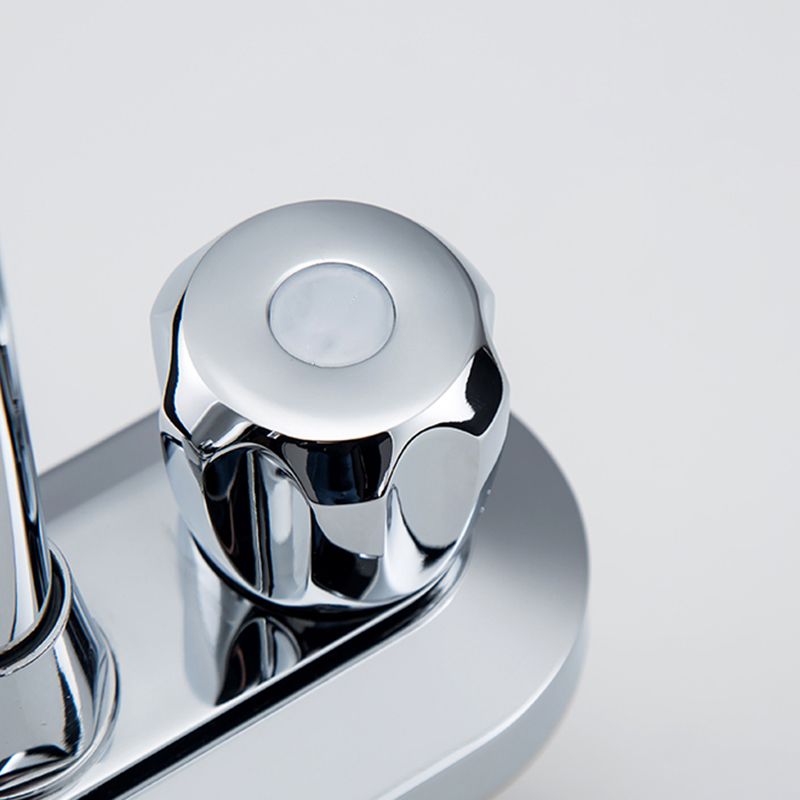 Lisslune | 2-Handle Modern Vessel Sink Faucet Three-Way Bathroom Faucet