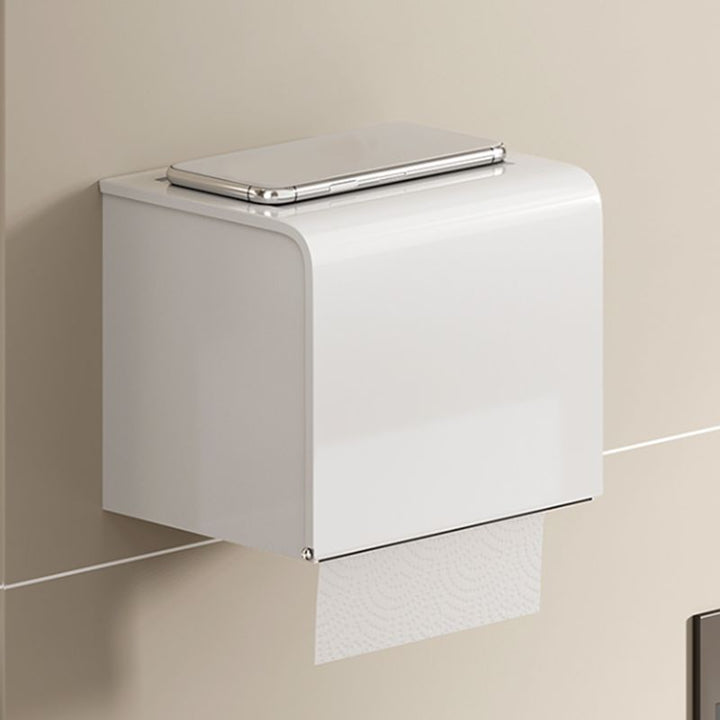 Lisslune | Contemporary bathroom accessory set made of matte stainless steel-aluminum with bathrobe hooks/bath shelf