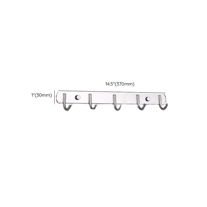 Lisslune | Modern Bathroom Set with Bathroom Shelf/Towel Bar Polished Chrome Bathroom Accessory Set