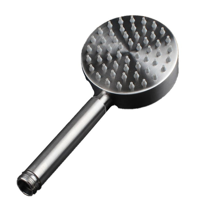 Lisslune | Modern round shower head 304 stainless steel handheld shower head