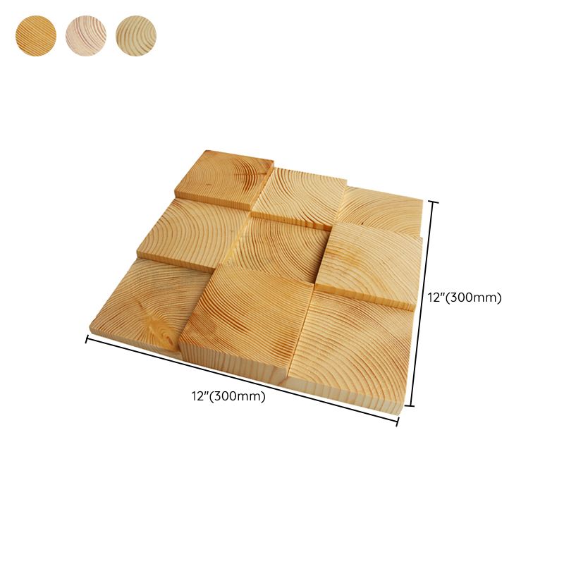 Lisslune | Wall-Ceiling Light Wood Gluing Mosaic Indoor Modern Wall Ceiling