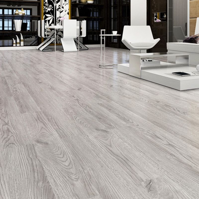 Lisslune | PVC Flooring Peel and Stick Smooth Wood Look Rectangular Vinyl Floor