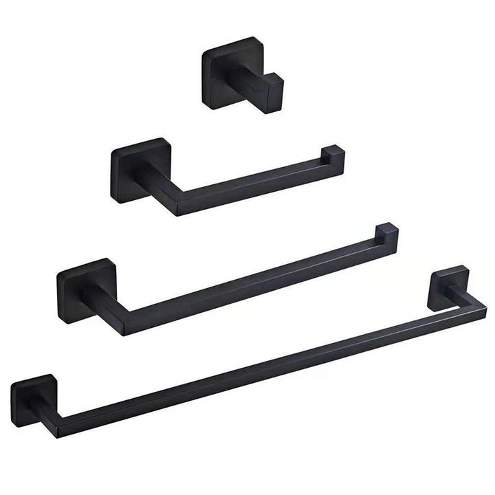Lisslune | Stainless Steel Bathroom Accessories Single Piece or in Set Modern Bathroom Set