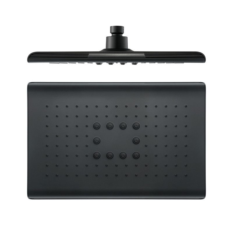 Lisslune | Rectangular Fixed Shower Head Traditional Ceiling Mounted Shower Head
