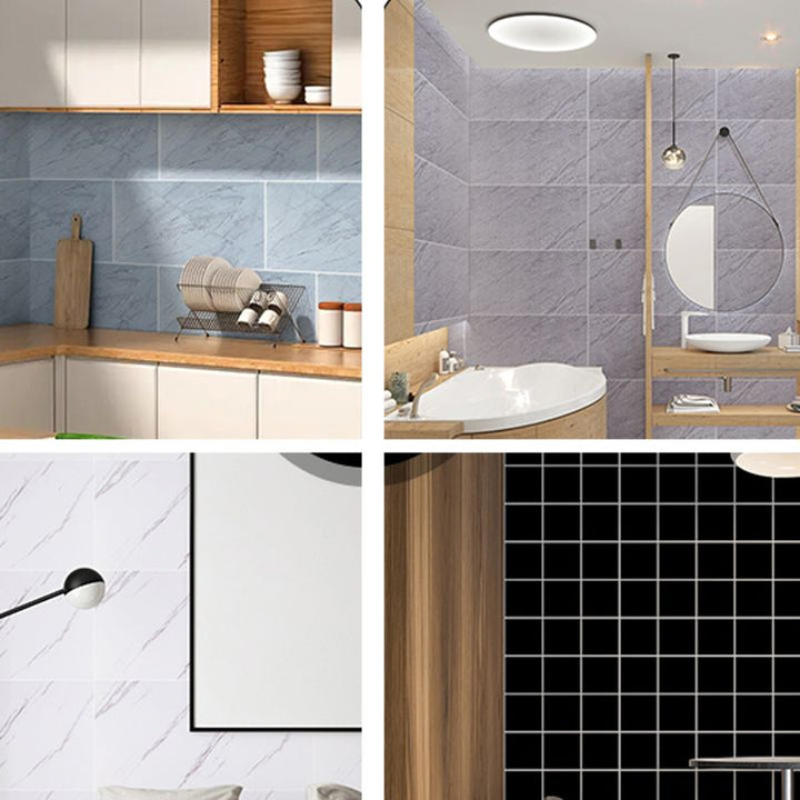 Lisslune | Peel & Stick Subway Tiles Plastic Rectangle Peel and Stick Tiles for the Kitchen 10 Pack