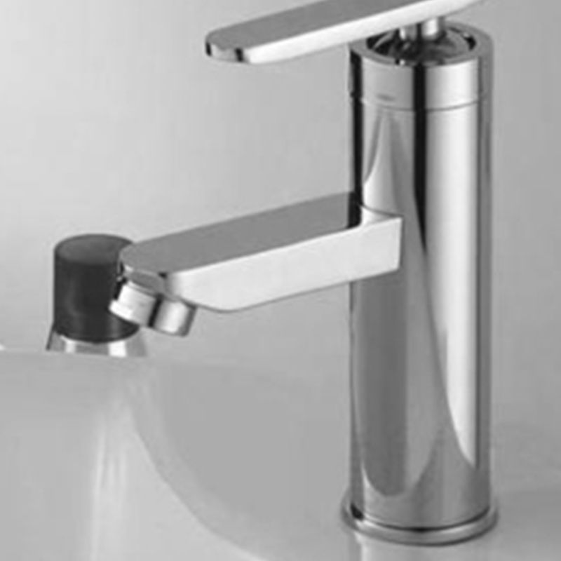 Lisslune | Swivel spout bathroom faucet single hole sink faucet with lever handle