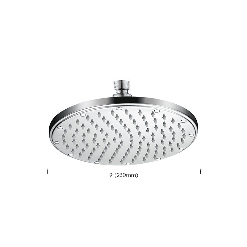 Lisslune | Contemporary Style Shower Head Bathroom Fixed Shower Head with Round and Square Shape