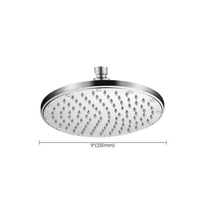 Lisslune | Contemporary Style Shower Head Bathroom Fixed Shower Head with Round and Square Shape