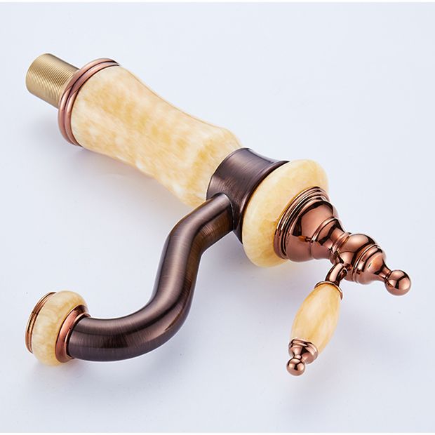 Lisslune | Luxury Ship Basin Faucet Lever Handle Round Ship Basin Bathroom Faucet
