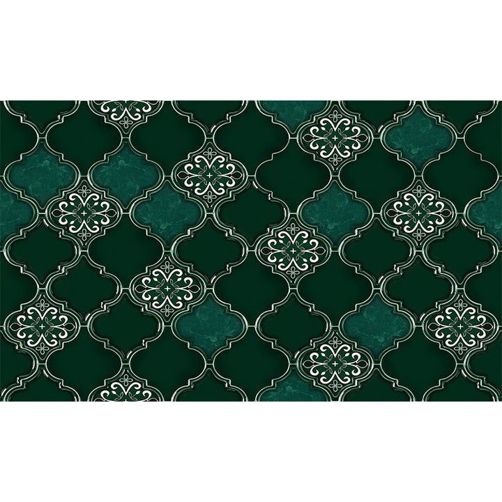 Lisslune | Arabesque Peel and Stick Tiles Mosaic Tiles Self-Adhesive Backsplash