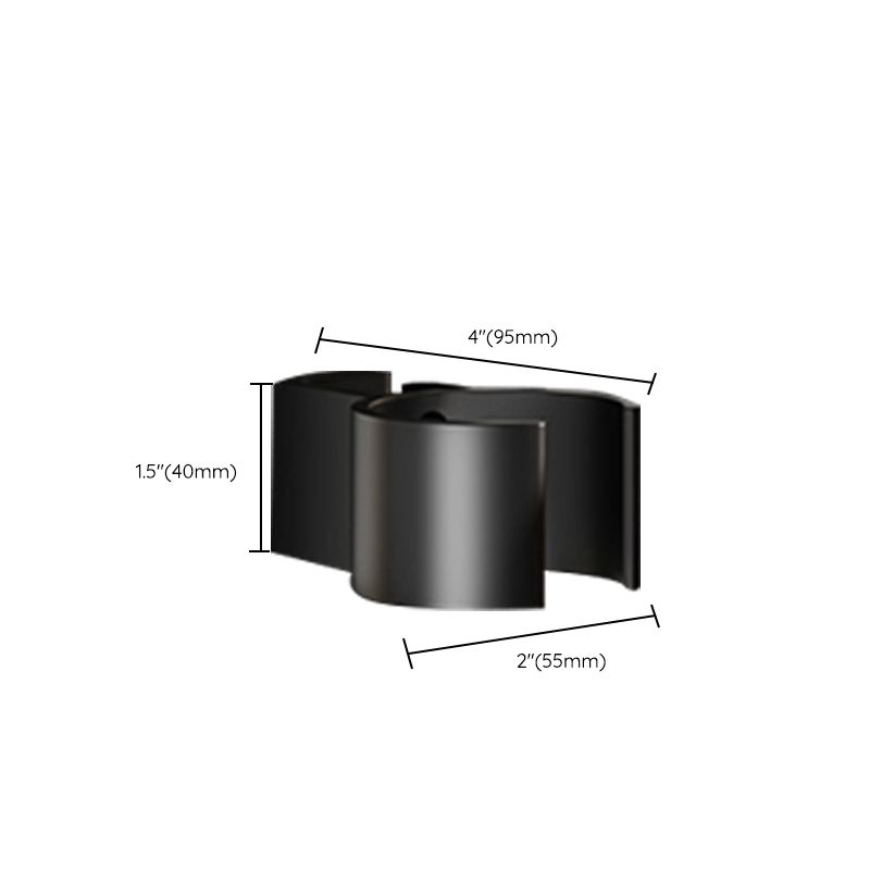 Lisslune | Contemporary stainless steel bathroom accessories as a single piece or in a set in black and gold