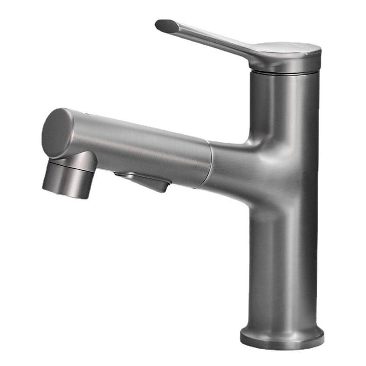 Lisslune | Contemporary Pull-out Sink Faucet with Lever Handle