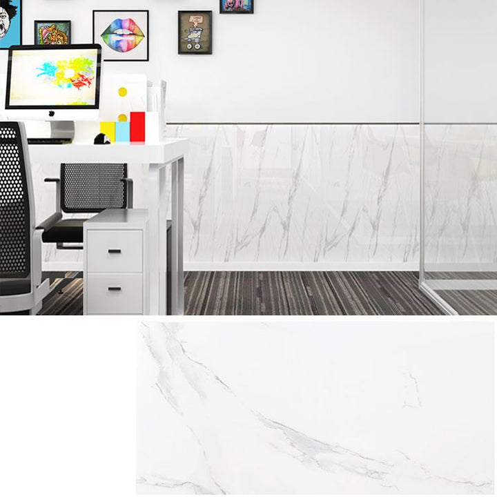 Lisslune | Modern Tin Back Panel Smooth Glossy Surface Wall Ceiling Plate