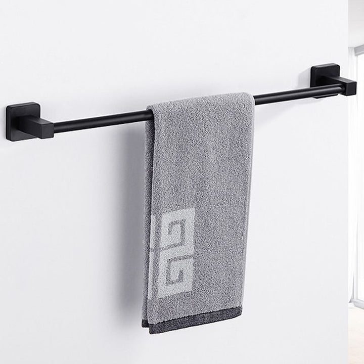 Lisslune | Traditional Metal Bathroom Hardware Set Wall Hooks/Towel Bar/Ring & Paper Holder