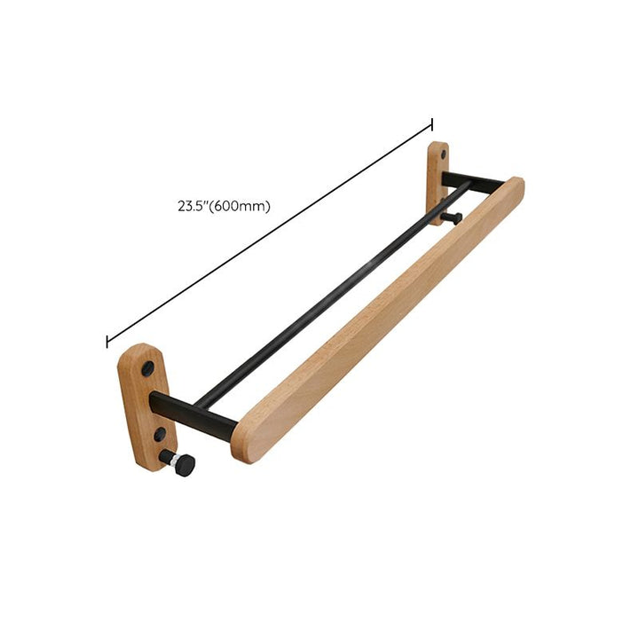 Lisslune | Metal and Wood Bathroom Accessories as Individual Piece or Set in Black