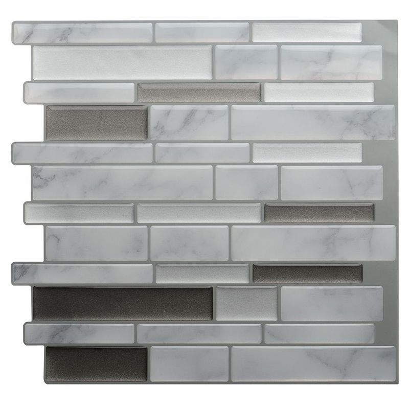 Lisslune | Floor and wall tile kitchen brick look for peeling and sticking waterproof wall tile