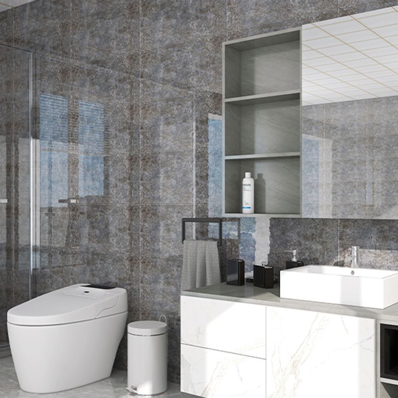 Lisslune | Single Tile Peel and Stick Back Splash Modern Style Bathroom Peel and Stick Back Splash