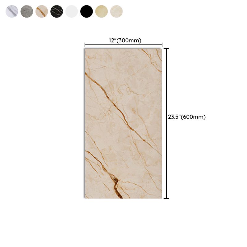Lisslune | PVC Wall Panel Rectangle Waterproof Wall Cladding for the Living Room