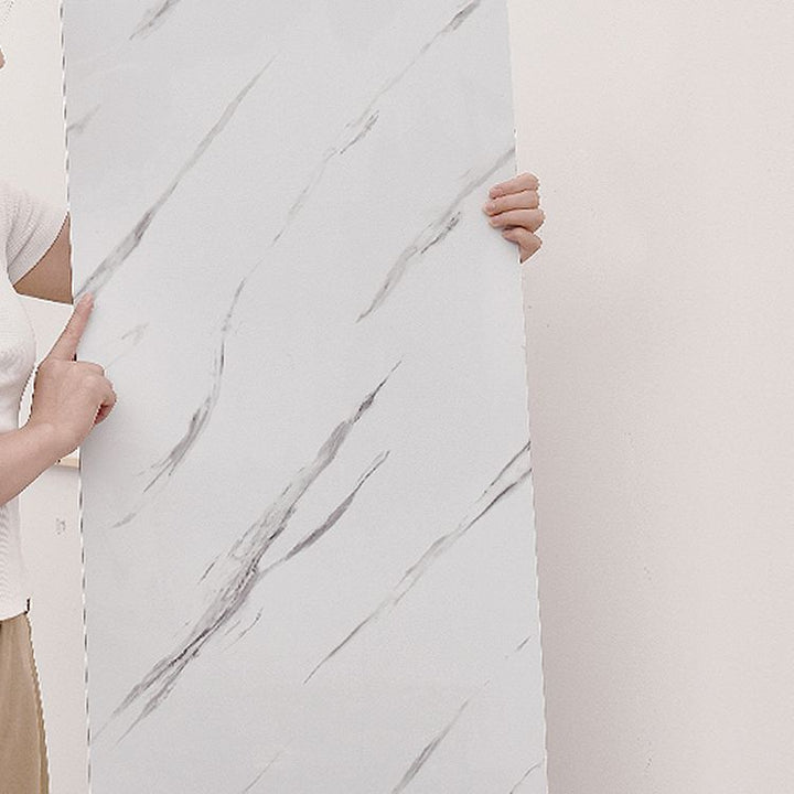 Lisslune | Mosaic Tile Peel and Stick Tile PVC Kitchen Backsplash Peel and Stick Wall Tile