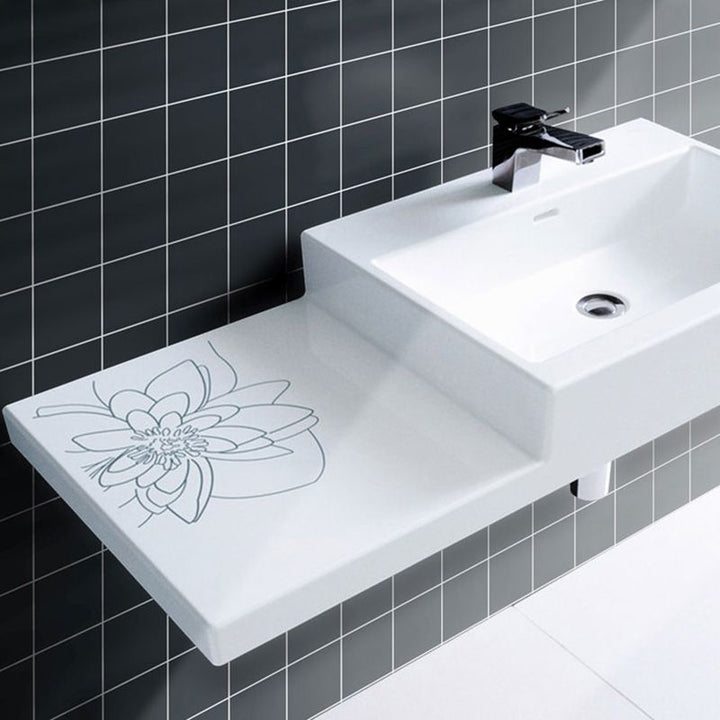 Lisslune | Modern Peel-and-Stick Tiles Single Tile Peel-and-Stick Backing
