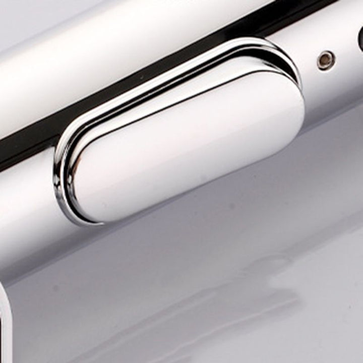 Lisslune | Round contemporary bathroom fixture with lever handle and single hole installation