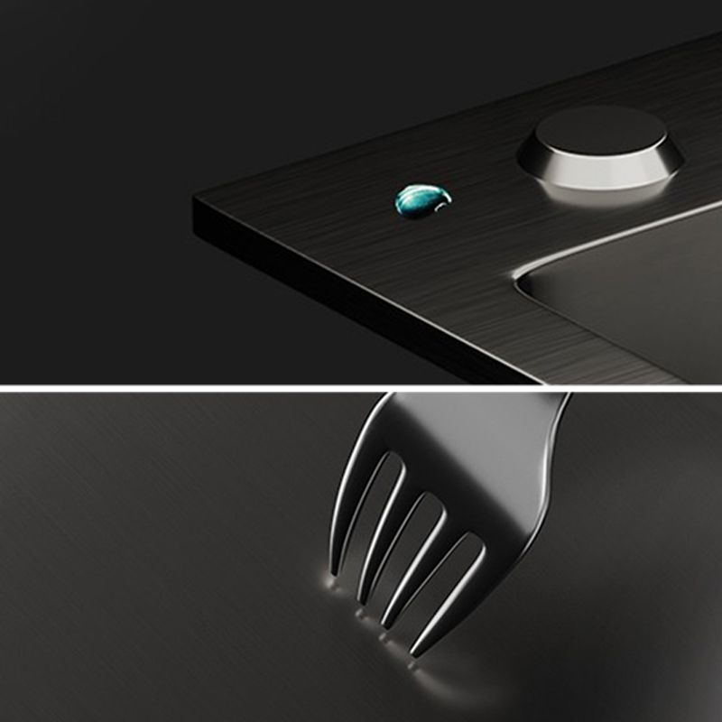 Lisslune | Contemporary Sink Set Stainless Steel Friction Resistant Sink Set for the Kitchen