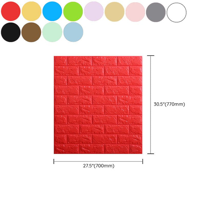 Lisslune | Contemporary Wall Covering 3D-embossed Mosaic Design waterproof Wall Ceiling