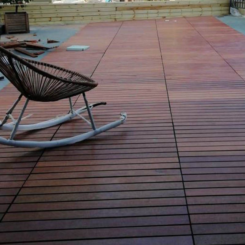 Lisslune | Wood Decking Waterproof Composite Paving Tiles