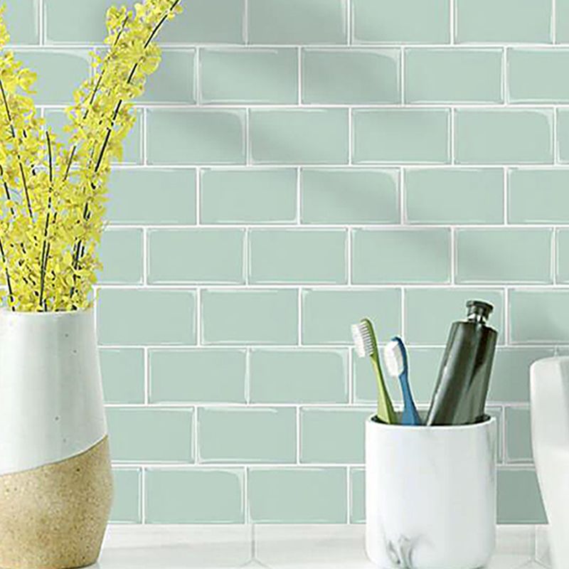 Lisslune | Subway Tile Wallpaper Plastic Waterproof Removable & Stick Subway Tile