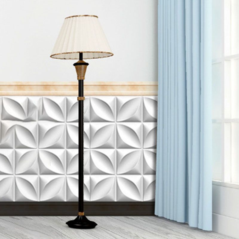 Lisslune | Square Interior Wall Cladding Peel and Stick Texture Effect Wall Cladding