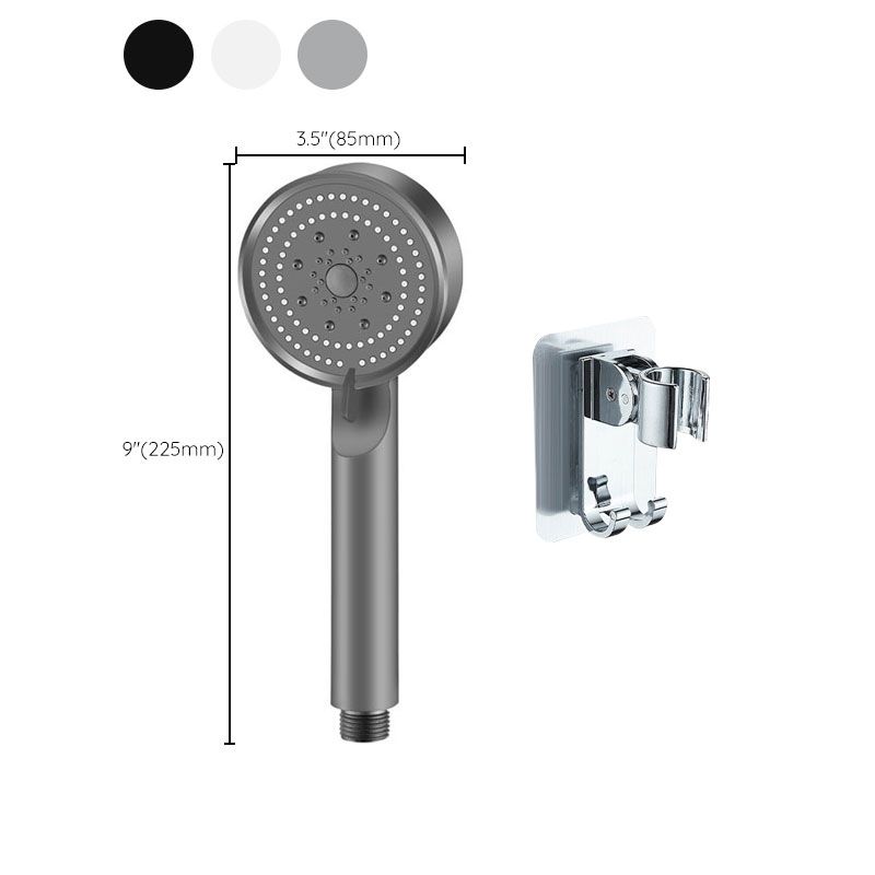 Lisslune | Contemporary shower head combination hand shower plastic wall-mounted round shower combination