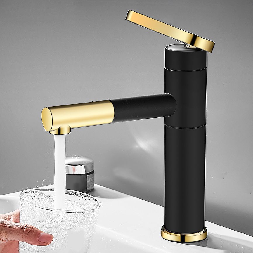 Lisslune | Lever handle faucet Glam Style with swivel spout for the bathroom